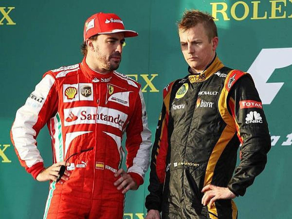 Fernando Alonso, Kimi Räikkönen
