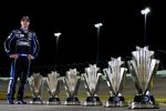 Jimmie Johnson und seine sechs Sprint-Cup-Trophäen