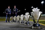 Jimmie Johnson, Chad Knaus und ihre sechs Sprint-Cup-Trophäen