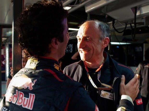 Titel-Bild zur News: Daniel Ricciardo, Franz Tost