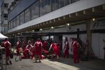 Ferrari übt Boxenstopps