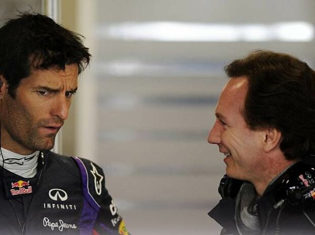 Mark Webber, Christian Horner Mark Webber, Christian Horner