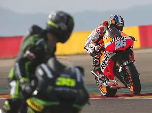Daniel Pedrosa, Cal Crutchlow Titel-Bild zur News: Daniel Pedrosa, Cal Crutchlow