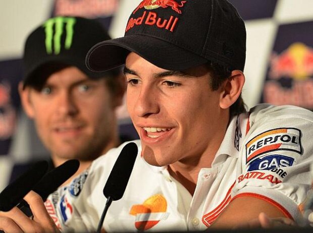 Marc Marquez, Cal Crutchlow Marc Marquez, Cal Crutchlow
