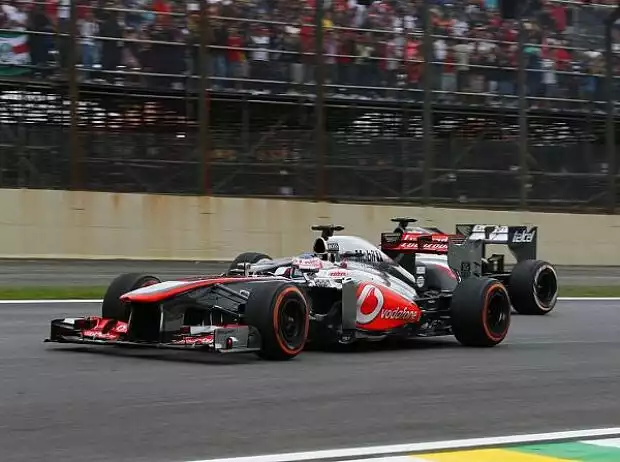 Jenson Button, Nico Hülkenberg Titel-Bild zur News: Jenson Button, Nico Hülkenberg