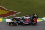 Jean-Eric Vergne (Toro Rosso) und Esteban Gutierrez (Sauber) 