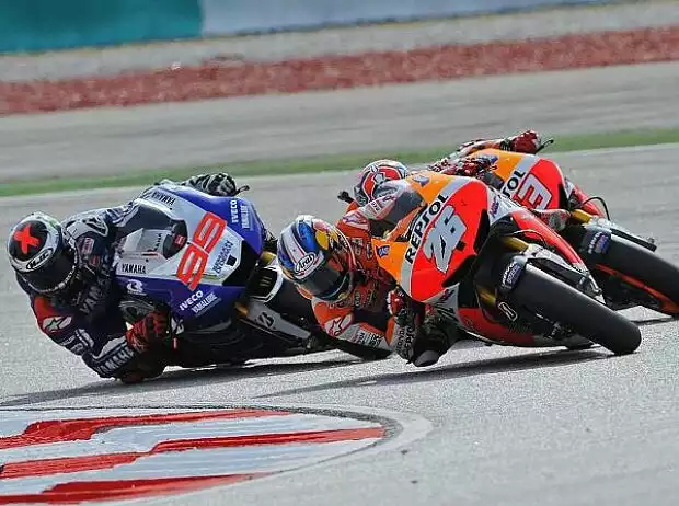 Daniel Pedrosa, Marc Marquez, Jorge Lorenzo Titel-Bild zur News: Daniel Pedrosa, Marc Marquez, Jorge Lorenzo