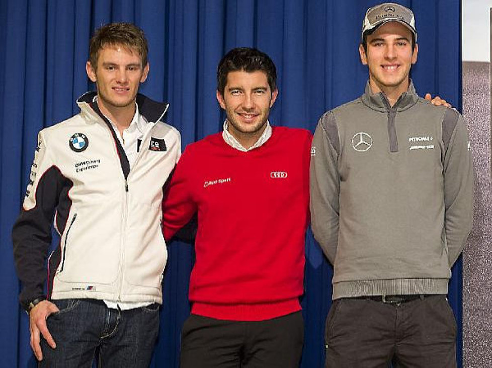 Essen Motor Show 2013 Christian Vietoris, Marco Wittmann, Mike Rockenfeller