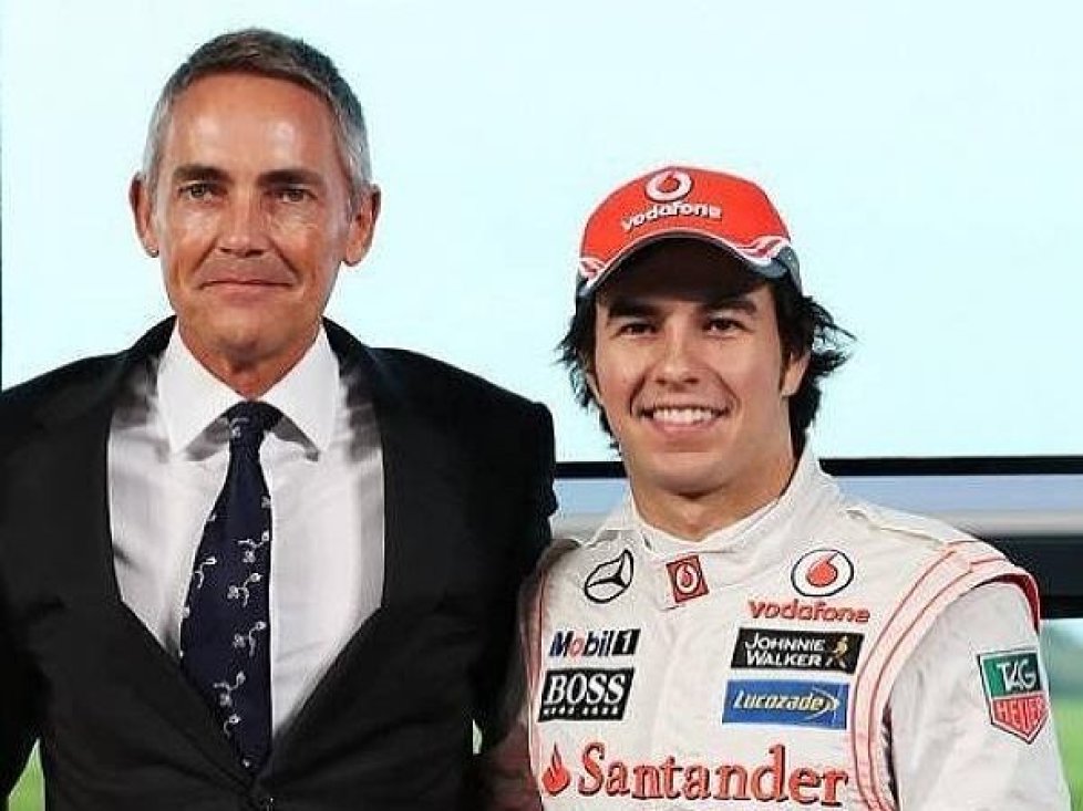 Jenson Button, Martin Whitmarsh, Sergio Perez