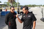 Helio Castroneves und Juan Pablo Montoya 