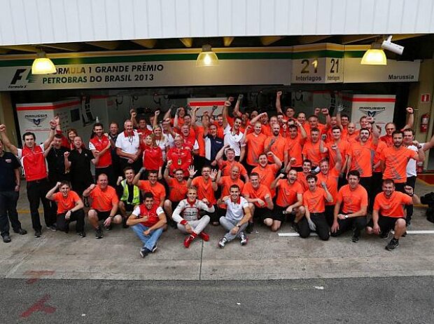 Rodolfo Gonzalez, Max Chilton, Jules Bianchi Rodolfo Gonzalez, Max Chilton, Jules Bianchi