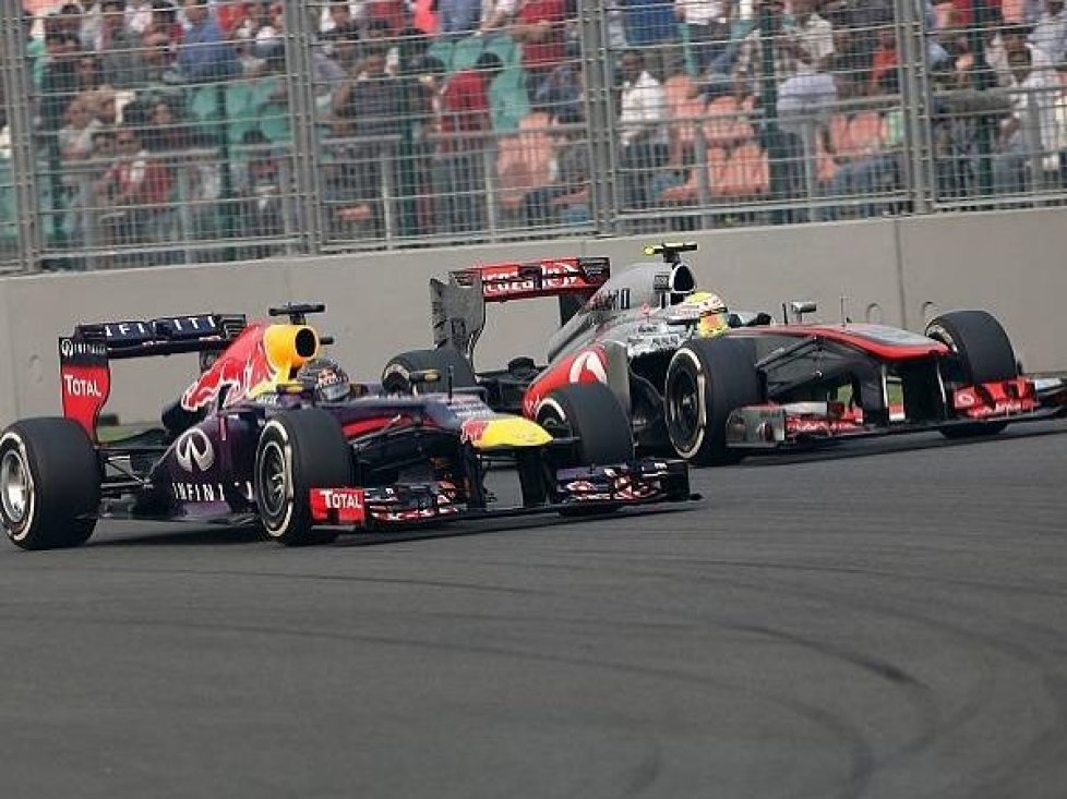 Sebastian Vettel, Sergio Perez