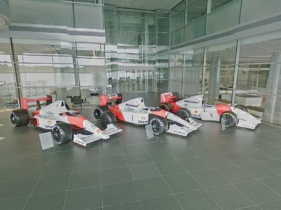 McLaren-Technology-Center, Fabrik, Google Street View