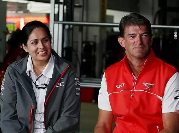 Monisha Kaltenborn, Graeme Lowdon Titel-Bild zur News: Monisha Kaltenborn, Graeme Lowdon