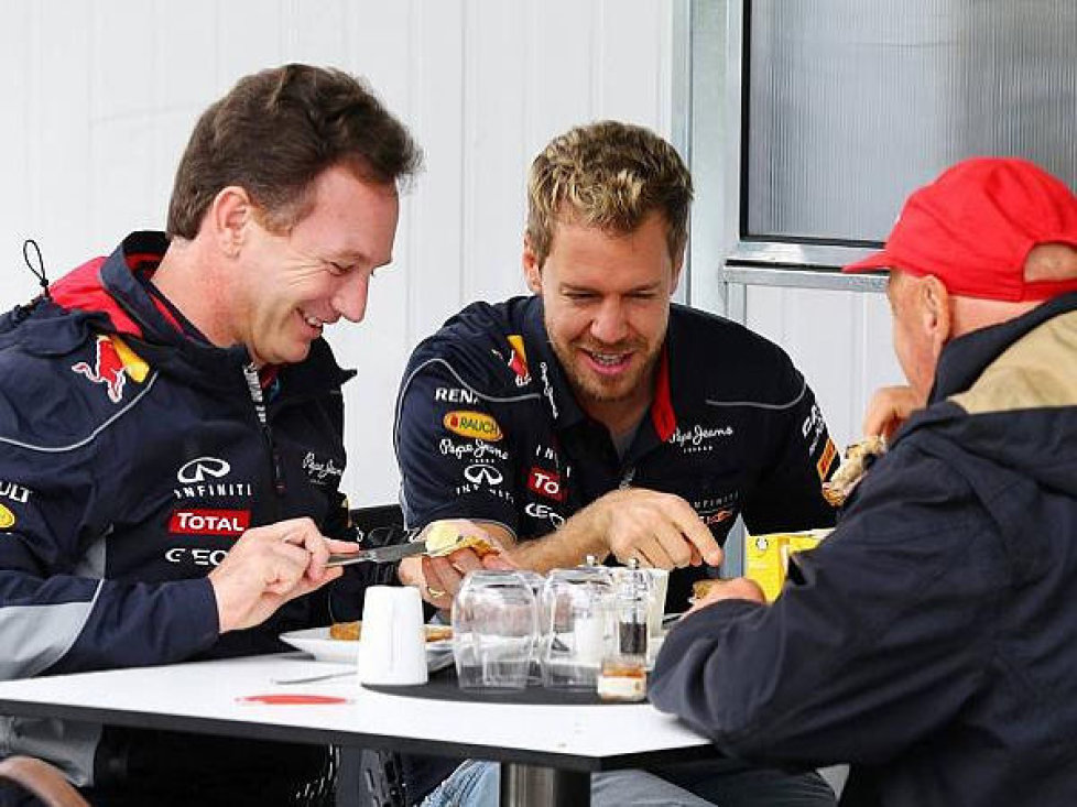Christian Horner, Sebastian Vettel