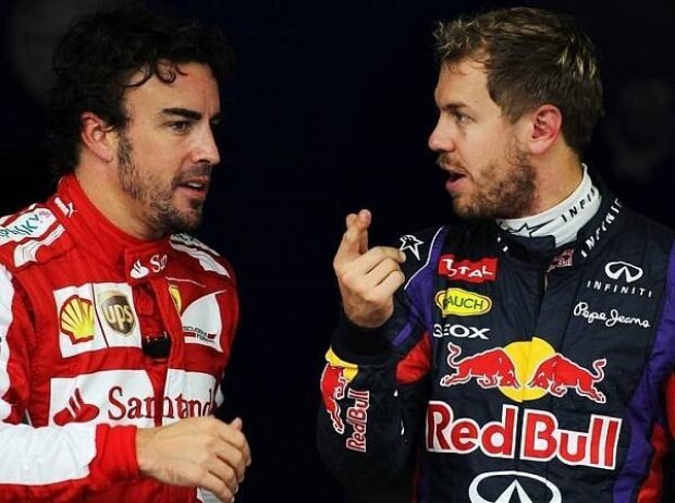 Fernando Alonso, Sebastian Vettel