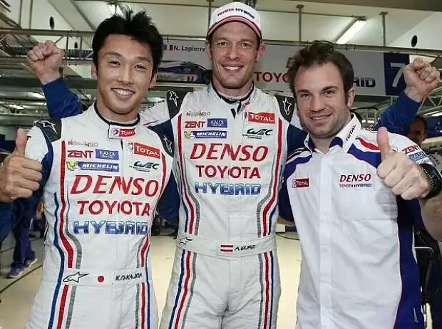 Alexander Wurz, Kazuki Nakajima, Nicolas Lapierre Titel-Bild zur News: Alexander Wurz, Kazuki Nakajima, Nicolas Lapierre