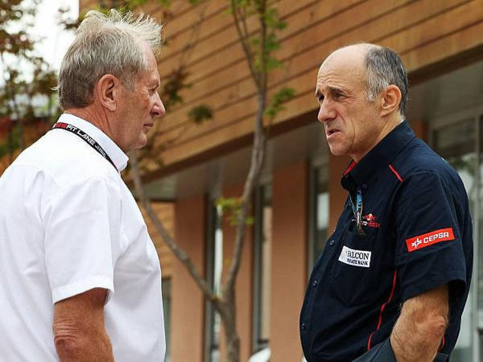 Helmut Marko und Franz Tost