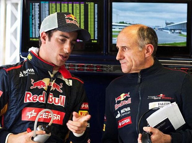 Daniel Ricciardo, Franz Tost Daniel Ricciardo, Franz Tost