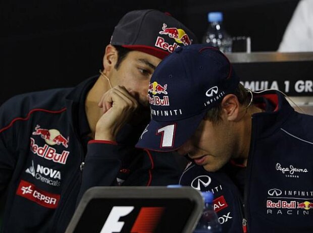 Daniel Ricciardo, Sebastian Vettel