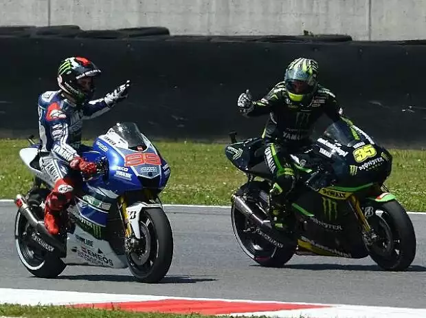 Jorge Lorenzo, Cal Crutchlow Titel-Bild zur News: Jorge Lorenzo, Cal Crutchlow