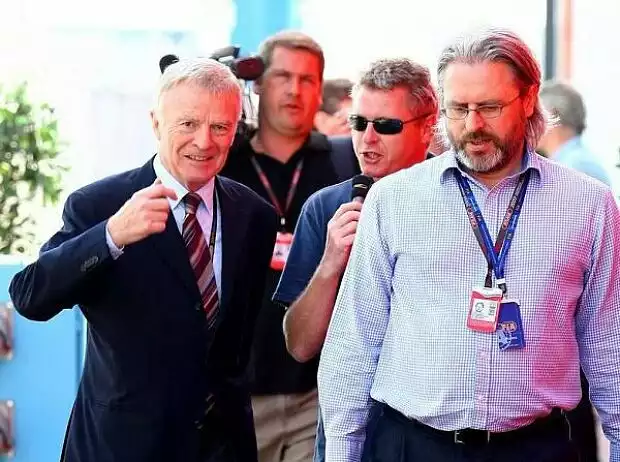 Titel-Bild zur News: Max Mosley und Richard Woods