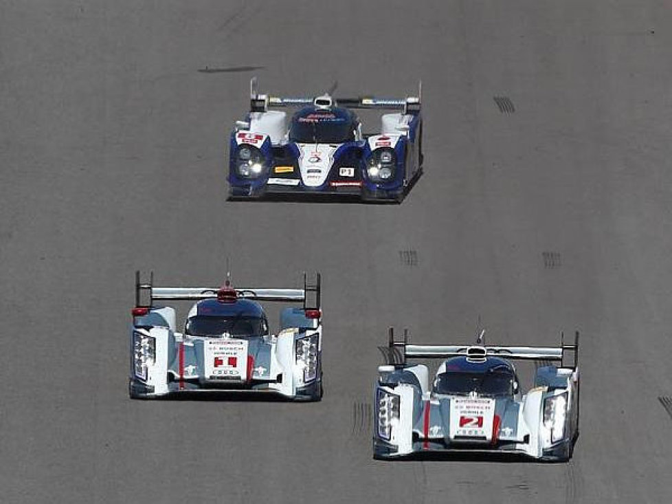 Tom Kristensen, Loic Duval, Allan McNish, Marcel Fässler, Benoit Treluyer, Anthony Davidson, Sebastien Buemi, Stephane Sarrazin