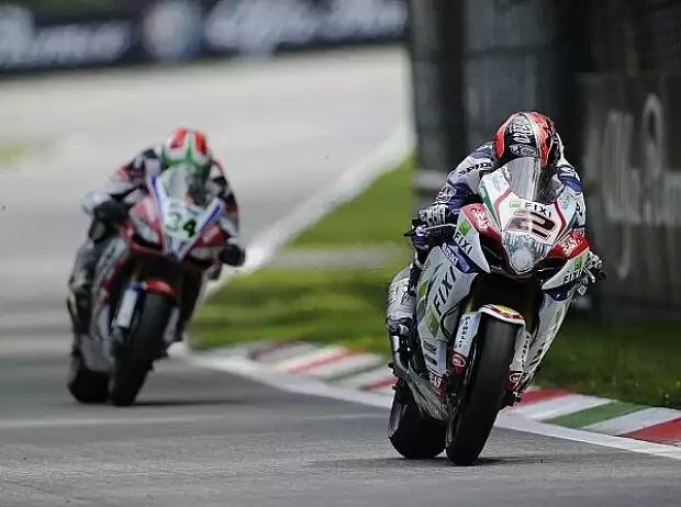 Leon Camier, Davide Giugliano Titel-Bild zur News: Leon Camier, Davide Giugliano