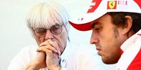 Bild zum Inhalt: Ecclestone: Alonso hat ein wenig aufgegeben