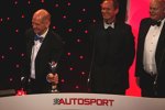 Red-Bull-Designer Adrian Newey nahm den Preis für den RB9 als bestes Auto des Jahres entgegen