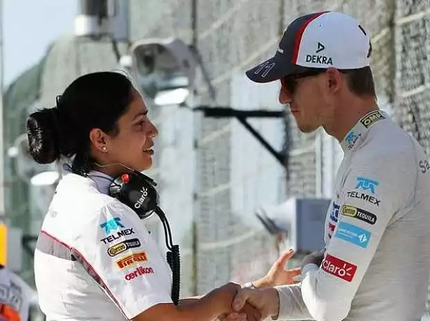 Nico Hülkenberg, Monisha Kaltenborn Titel-Bild zur News: Nico Hülkenberg, Monisha Kaltenborn