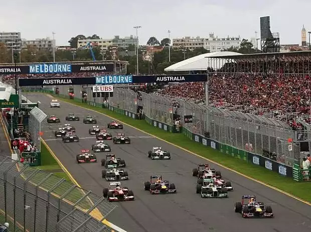 Start in Melbourne 2013 Titel-Bild zur News: Start in Melbourne 2013