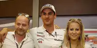 Manfred Zimmermann, Adrian Sutil, Jennifer Becks