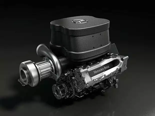 Mercedes-V6-Turbomotor für die Formel-1-Saison 2014 Titel-Bild zur News: Mercedes-V6-Turbomotor für die Formel-1-Saison 2014