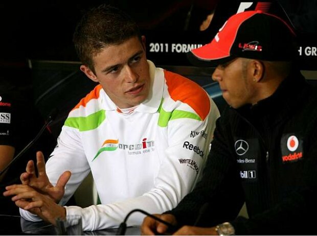 Lewis Hamilton, Paul di Resta