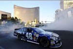 Jimmie Johnson (Hendrick) lässt es rauchen