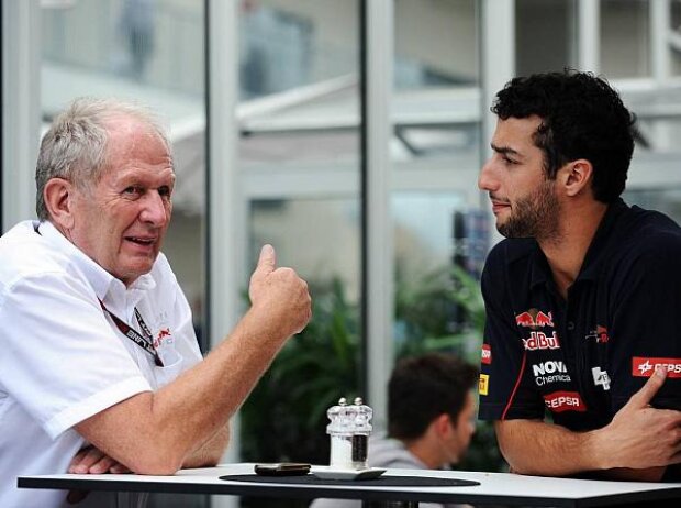 Helmut Marko, Daniel Ricciardo