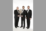 Jimmie Johnson (Hendrick), Chad Knaus und Rick Hendrick 