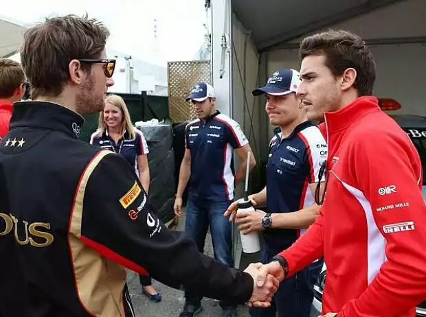 Romain Grosjean, Jules Bianchi Titel-Bild zur News: Romain Grosjean, Jules Bianchi