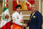 Sergio Perez und Vijay Mallya 