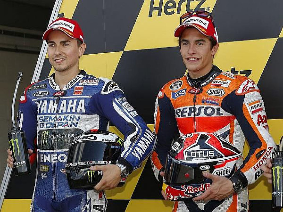 Marc Marquez, Jorge Lorenzo
