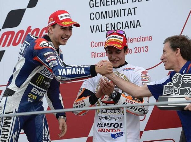 Marc Marquez, Jorge Lorenzo, Lin Jarvis