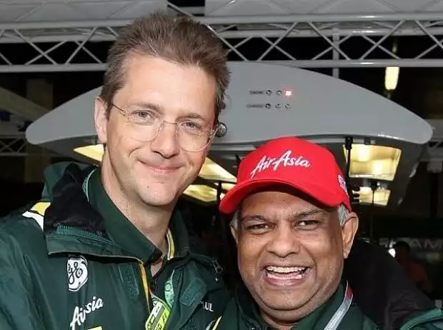 John Iley, tony Fernandes Titel-Bild zur News: John Iley, tony Fernandes