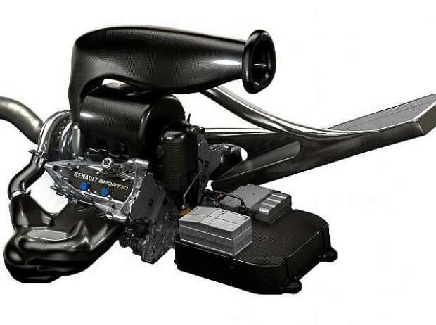 V6-Turbo-Antriebsstrang von Renault V6-Turbo-Antriebsstrang von Renault