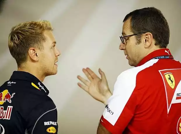 Sebastian Vettel, Stefano Domenicali Titel-Bild zur News: Sebastian Vettel, Stefano Domenicali
