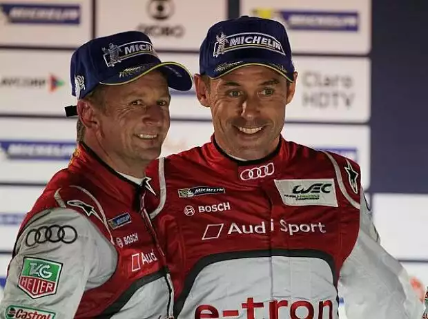 Allan McNish, Tom Kristensen Titel-Bild zur News: Allan McNish, Tom Kristensen
