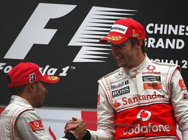 Jenson Button, Lewis Hamilton