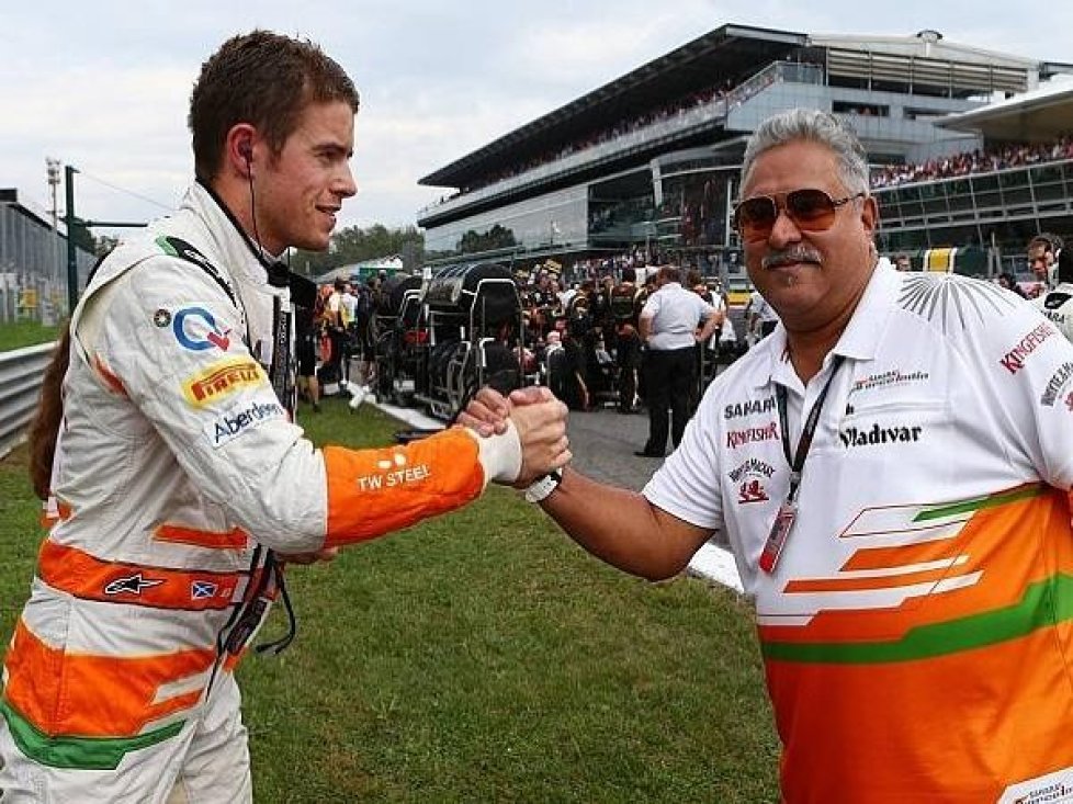 Paul di Resta, Vijay Mallya