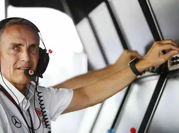 Martin Whitmarsh, Kommandostand Titel-Bild zur News: Martin Whitmarsh, Kommandostand