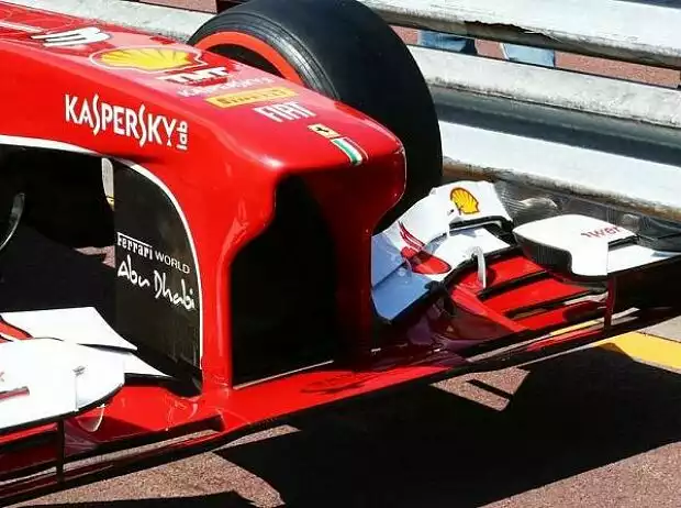 Nase des Ferrari F138 aus der Saison 2013 Titel-Bild zur News: Nase des Ferrari F138 aus der Saison 2013